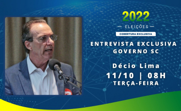 Décio Lima: “Não tenho problema em lidar com divergências políticas”