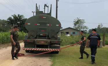 Mais de 36 mil litros de água potável já foram entregues em Içara