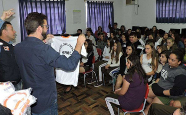 Programa Defesa Civil na Escola irá formar 57 alunos em Siderópolis