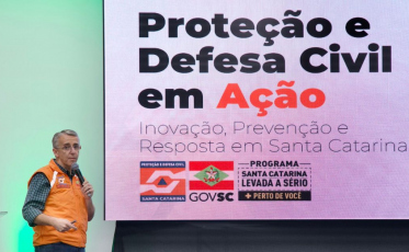 Governador anuncia pacotão de R$ 100 milhões para reforçar Defesa Civil no Sul