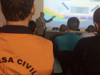 Agentes da Defesa Civil participam de seminário sobre avaliação de alertas