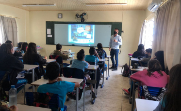 Projeto Defesa Civil nas Escolas leva diversos ensinamentos aos alunos de Morro da Fumaça
