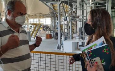 Em Criciúma, deputada Paulinha conhece os projetos da SATC