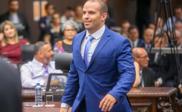 Jessé Lopes foi a Brasília acompanhar o lançamento do Aliança