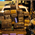 Carga pesada do tráfico: quase 1 tonelada de maconha é apreendida após perseguição em SC