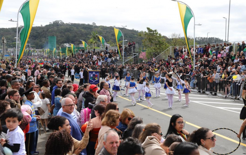 Criciúma celebra 7 de Setembro com desfile nesta segunda-feira