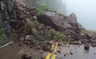 Sem projetos para contenções na Serra do Rio do Rastro