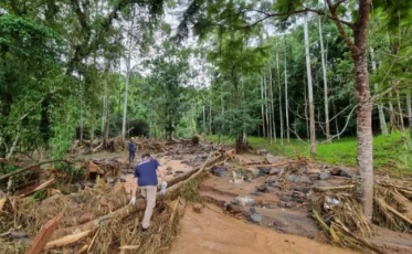SC: Duas mortes confirmadas após chuvas em Rodeio