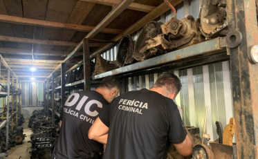 Em andamento: Desmanches de veículos na mira da Polícia Civil de Criciúma