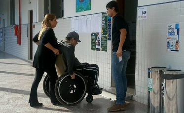 O dia do voto na região sul catarinense
