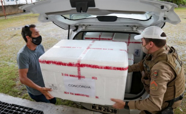 Covid-19: Novas doses da vacina contra são entregues às regiões