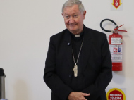 Ao completar 75 anos, Dom Jacinto Inácio Flach vai deixar o comando da Diocese de Criciúma | Foto: Sophia Rabelo/4oito