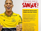 Doação de sangue vale ingresso para jogo do Tigre