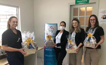 Crianças da oncologia recebem carinho especial no Hospital São José