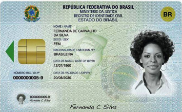 Nova Carteira de Identidade Nacional começa a ser emitida nesta terça-feira 