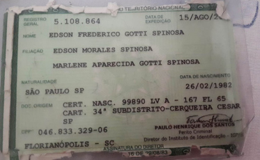 Homem é preso com documento falso