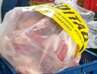 Após fiscalização, 145 quilos de carne precisarão ser descartados em Içara