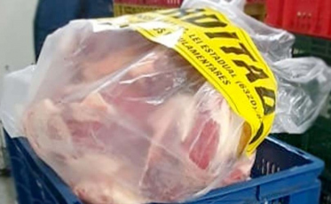 Após fiscalização, 145 quilos de carne precisarão ser descartados em Içara
