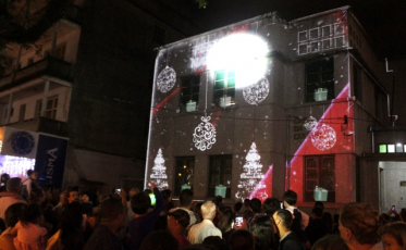 Espetáculo de luzes abre o Natal em Criciúma