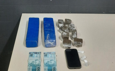 Criciúma: homem é preso com quase dois quilos de maconha no carro