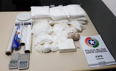 Mais de 10 kg de substâncias para a fabricação de drogas são apreendidas