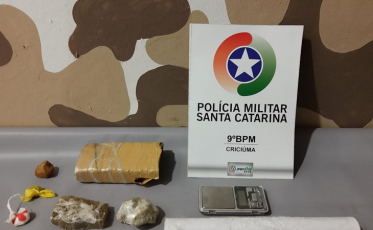 Cadela Flecha localiza e apreende entorpecentes