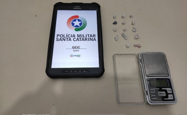  Homem é preso por tráfico de drogas em Criciúma