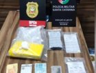 Com mais de 800 gramas de cocaína, trio é preso em Imbituba