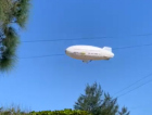 Dirigível é flagrado no Sul catarinense (VÍDEO)