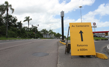 DTT acelera fluxo de veículos na Avenida Centenário