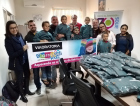 Empresário doa 200 agasalhos para o Bairro da Juventude