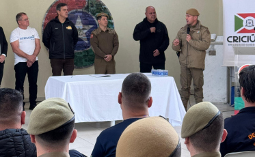 Governo de Criciúma e Polícia Militar firmam convênio para reforço na segurança pública
