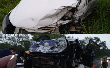 Içara: furto, fuga, perseguição e acidente acaba em dois presos e um ferido