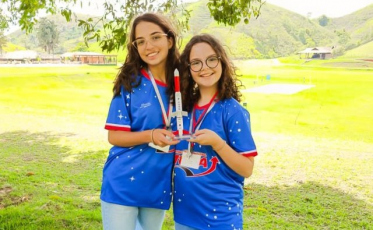 Estudantes de Orleans são vice-campeãs da Jornada Brasileira de Foguetes