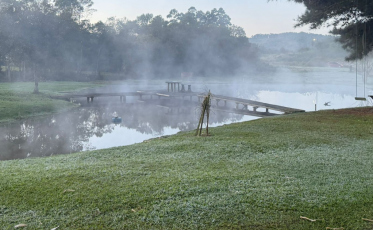 Veja imagens: com -9,1°C na Serra e geada no Sul, SC registra frio histórico nesta quarta
