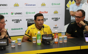 Eder pode estrear contra o Joinville em casa