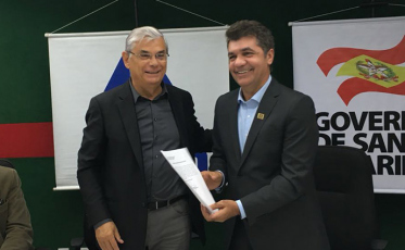 Moreira destaca a importância das obras de saneamento em Criciúma