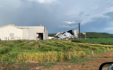 Com destruições dos últimos dias, Meleiro cogita tornado (VÍDEO)
