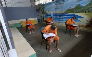 Quase 9 mil internos do sistema prisional e socioeducativo fazem provas do Encceja