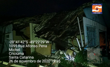 Depois do temporal, aparecem os estragos (FOTOS)