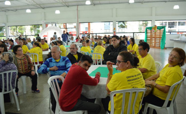 Alegria e diversão marcam encontro dos Caps em Morro da Fumaça