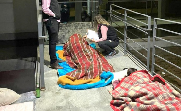 Prefeitura auxilia moradores de rua em Criciúma