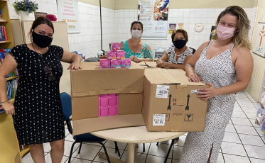 Pobreza menstrual: absorventes são destinados ao Gapac