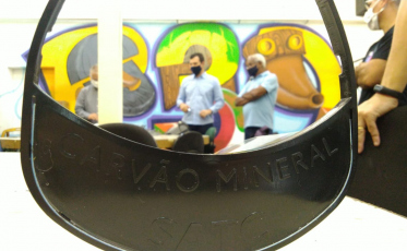 Protetores faciais são entregues à Ferrovia Tereza Cristina