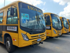 Maior investimento em transporte escolar segue com entrega de mais 40 ônibus em Santa Catarina