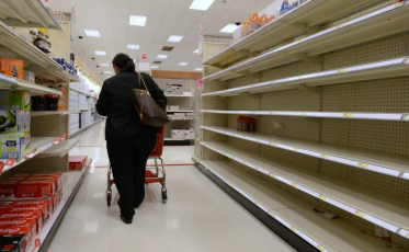 Supermercados já registram falta de produtos