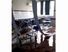 Temporal causa estragos em escolas de Criciúma (VÍDEOS)