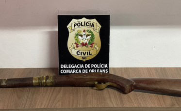 Polícia prende autor de ameaça com espingarda