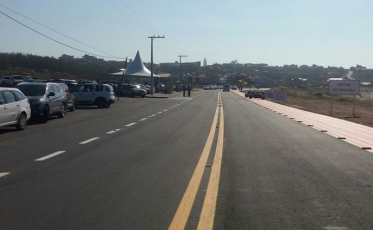Pavimentação para o Farol de Santa Marta é inaugurada
