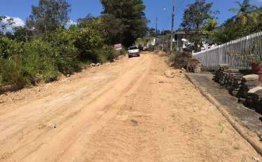 Prefeitura de Siderópolis segue realizando manutenção de ruas 